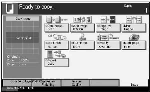 OLIVETTI d-Copia 400MF - Copy Screen - 5