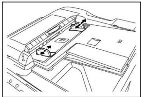 OLIVETTI d-Copia 400MF - Comment charger les originaux - 1