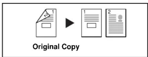 OLIVETTI d-Copia 400MF - Two-sided to One-sided - 1