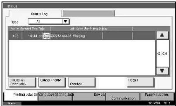 OLIVETTI d-Copia 400MF - Canceling Job - 1