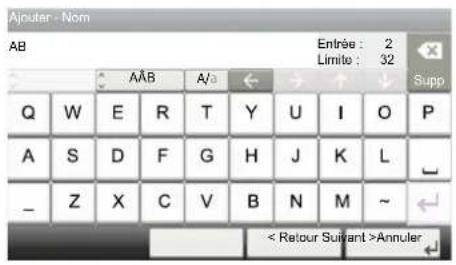 OLIVETTI d-Copia 255MF - Écran de saisie en majuscules - 1