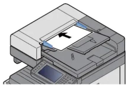 OLIVETTI d-Copia 255MF - Mettre en place les originaux. - 1