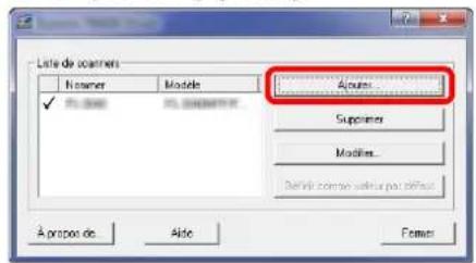 OLIVETTI d-Copia 255MF - Cliquer sur [Ajouter]. - 1