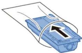 OLIVETTI d-Copia 255MF - Placer les cartouches de toner dans le sachet en plastique. - 1