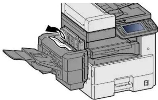 OLIVETTI d-Copia 255MF - Retirer le papier coince. - 1