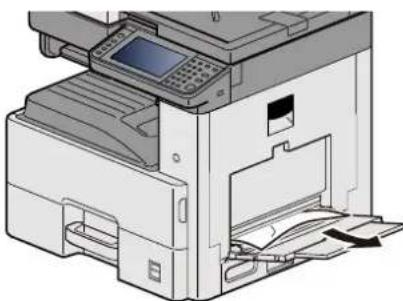 OLIVETTI d-Copia 255MF - Retirer le papier coince. - 1