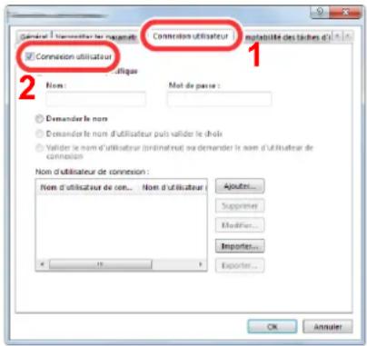 OLIVETTI d-Copia 255MF - Configurer les paramètres. - 1