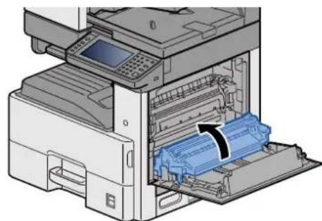 OLIVETTI d-Copia 255MF - Ouvrir l'unité recto versa. - 1