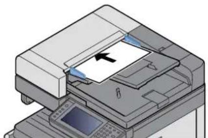 OLIVETTI d-Copia 255MF - Mettre en place les originaux. - 1