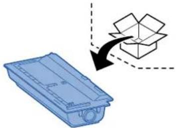 OLIVETTI d-Copia 255MF - Retirer la cartouche de toner neue de la boite. - 1