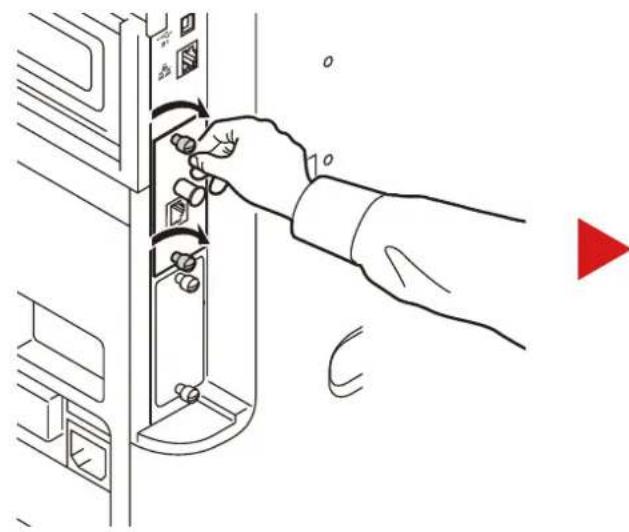 OLIVETTI d-Copia 255MF - Installer le SSD. - 4
