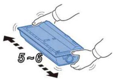 OLIVETTI d-Copia 255MF - Agiter la cartouche de toner. - 2