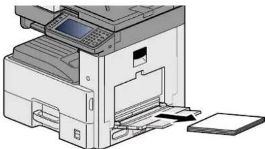 OLIVETTI d-Copia 255MF - Retirer tout le papier. - 1