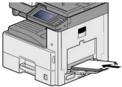 OLIVETTI d-Copia 255MF - Recharger le papier. - 1