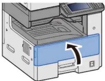 OLIVETTI d-Copia 255MF - Refermer le capot avant. - 1