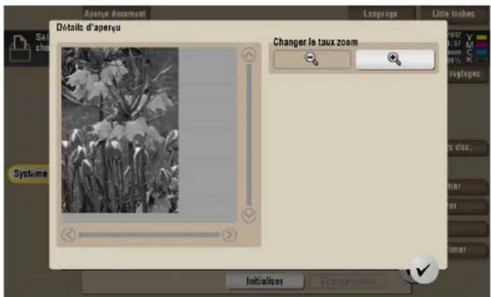 Aparque document Détails d'aperçu Language Little archives Changer le taux zoom Systema Initializer