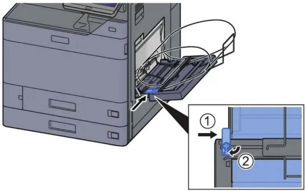 OLIVETTI d-Color MF3555 - Charger du papier. - 5