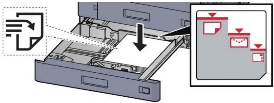 OLIVETTI d-Color MF3555 - Charger du papier. - 1
