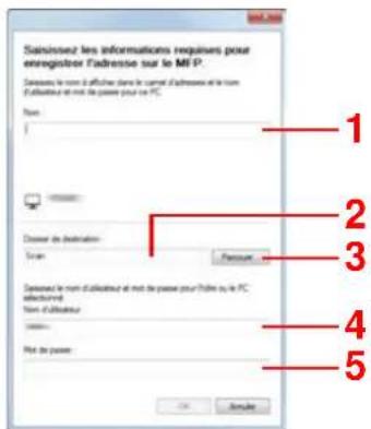 Sainsilovez les informations requises pour enregistrer l'adressie sur le MP. Sainsilovez le nom d'affiche dans le current d'adresses et le nom d'affiche et not le passe pour la PC. Name: 1 2 3 4 5 Choose de destination Tues: Passive Sainsilovez le nom d'affiche et not le passe pour France ou le PC département Nom d'affiche None... Not de passe: OK Apply