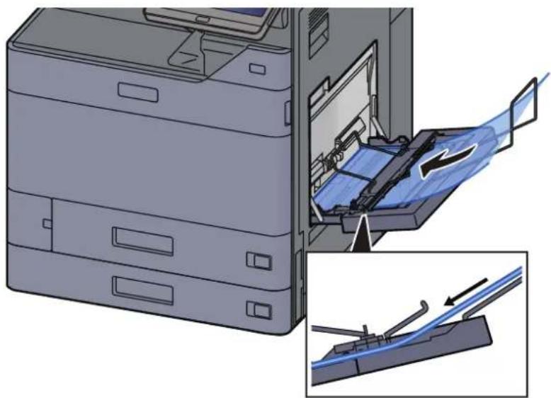 OLIVETTI d-Color MF3555 - Charger du papier. - 2