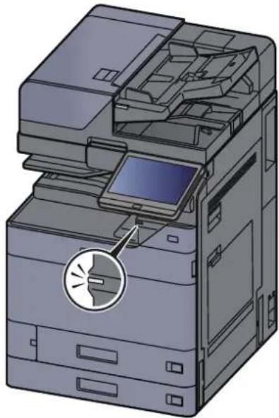 OLIVETTI d-Color MF3555 - Voyant [Séparateur de travaux] - 1