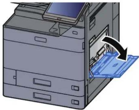 OLIVETTI d-Color MF3555 - Ouvrir le bac MF. - 1