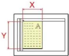 OLIVETTI d-Color MF3555 - Format et orientation des originaux et du papier - 1