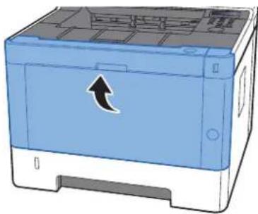 OLIVETTI PG L2540 - Refermer le capot avant. - 1