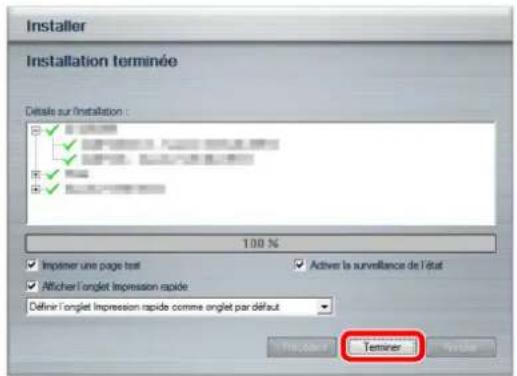 OLIVETTI d-Copia 8000MF plus - Installation du pilote d'imprimante sous Windows - 7