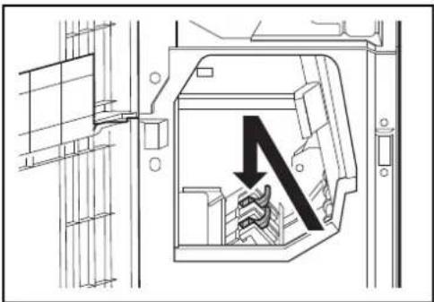 OLIVETTI d-Copia 8000MF plus - Remplissage des porte-cartouches d'agrafes B/C (option) - 5
