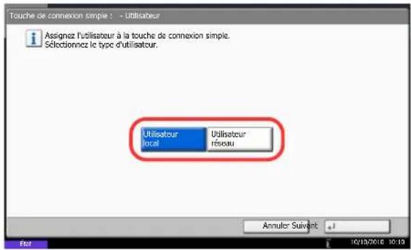 OLIVETTI d-Copia 8000MF plus - Touche de connexion simple - 3
