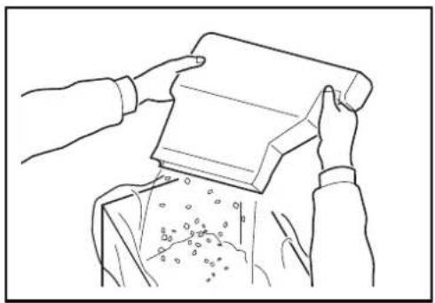 OLIVETTI d-Copia 8000MF plus - Vider le bac de récupération de perforation (option) - 3