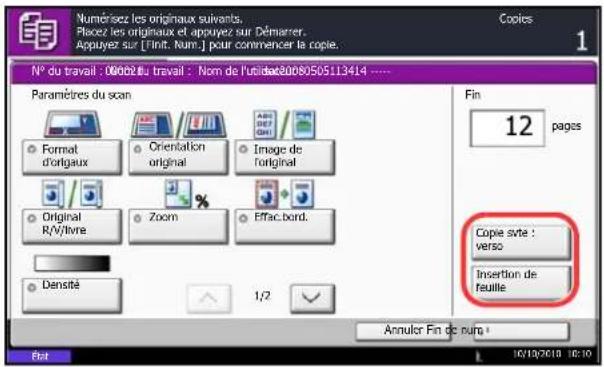 OLIVETTI d-Copia 8000MF plus - Numérisation continue - 2