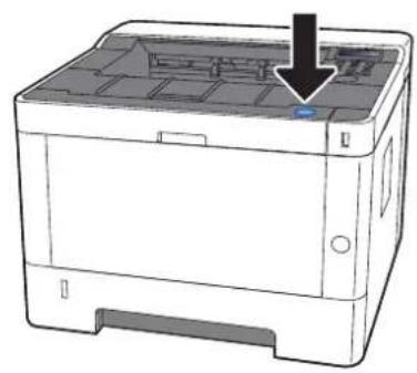 OLIVETTI PG L2540 plus - Ouvrir le capot avant. - 1