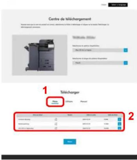 OLIVETTI d-Copia 6002MF - Télécharger un logiciel à partir du site web. - 4