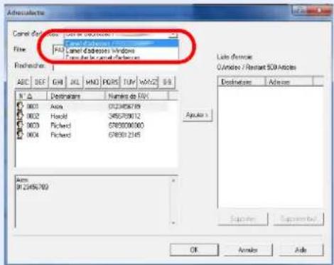 Administrative Camel d'actions File FAS Camel d'actions Windows FAS Rochneche: AEC DEF GIR DRL WND PDRS TUR WNTZ 9/9 N° Actions Numles de NAV 0001 Aison 0123456789 0002 Hoold 045070012 0003 Richard 076500000 0004 Richard 0765012145 Aires 01.23456789 List frames: C:\rmates / Restart 5CM\rmates destinations Adverse Supervise Supervise OK Annals Ask