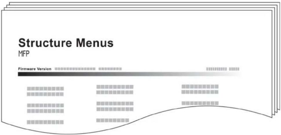 OLIVETTI d-Copia 404MFen - Plan menu - 1