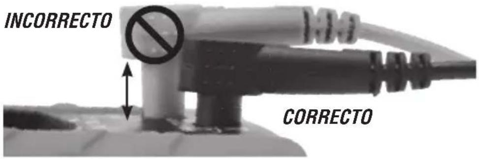 Klein Tools MM600 - CONEXIÓN DE LOS CABLES DE PRUEBA - 1
