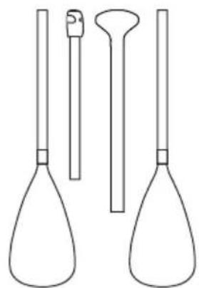 Aqua Marina Dhyana - SYSTÈME DE SERRAGE POUR ARBRE EN CARBONE ET FIBRE DE VERRE - 2