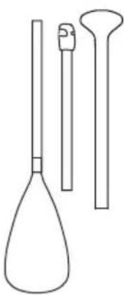 Aqua Marina Dhyana - CLAMP SYSTEM FOR CARBON and FIBERGLASS SHAFT - 4