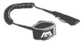 Aqua Marina Dhyana - HOW TO WEAR A SAFETY LEASH - 2