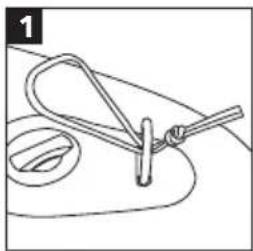 Aqua Marina Dhyana - HOW TO WEAR A SAFETY LEASH - 9