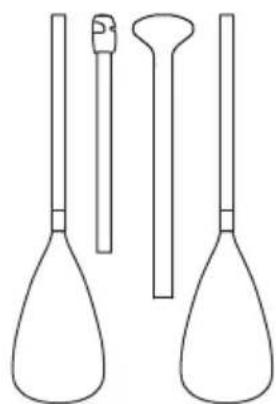 Aqua Marina Dhyana - CLAMP SYSTEM FOR CARBON and FIBERGLASS SHAFT - 6