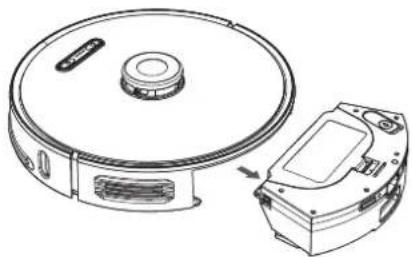 Proscenic M8 PRO - 2-in-1-Staubbehälter mit Wassertank (Es wird empfohlen, jede Woche zu reinigen) - 1