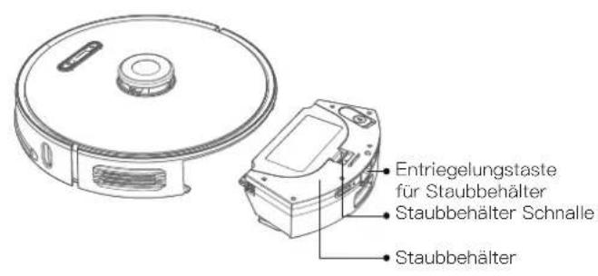 Proscenic M8 PRO - Saugroboter und Sensor - 2