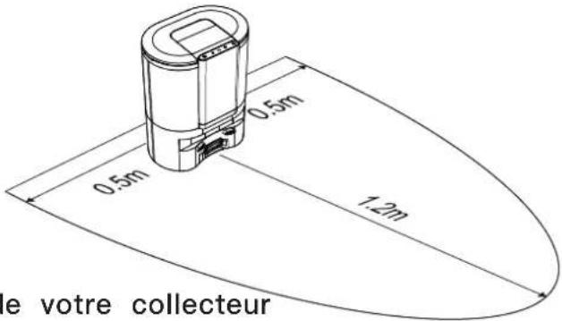 Proscenic M8 PRO - Installez le collecteur de poussière - 2