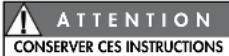 Robot Coupe CL 52 E - PRÉCAUTIONS IMPORTANTES - 1