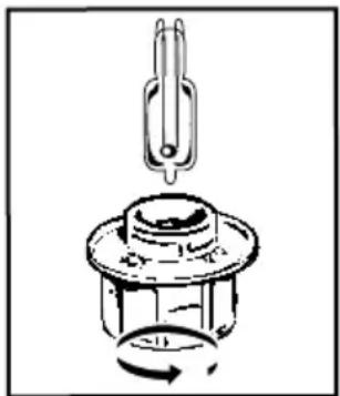 DE DIETRICH DFP8363BB - BYTA UGNSLAMPA - 1