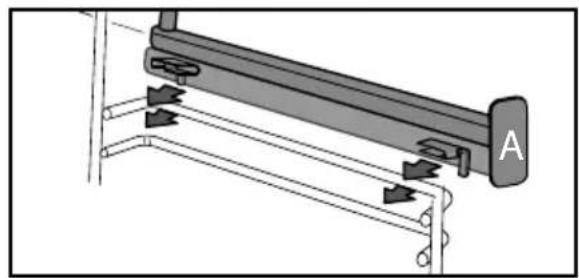 DE DIETRICH DFP8363BB - INSTALLING AND REMOVING THE SLIDING RAILS - 2