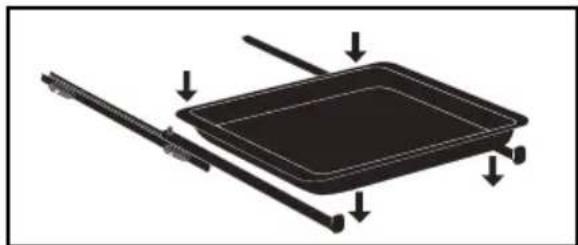 DE DIETRICH DFP8363BB - - Glideskinner - 2